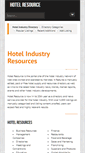 Mobile Screenshot of hoteljobresource.com