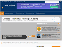Tablet Screenshot of hoteljobresource.com